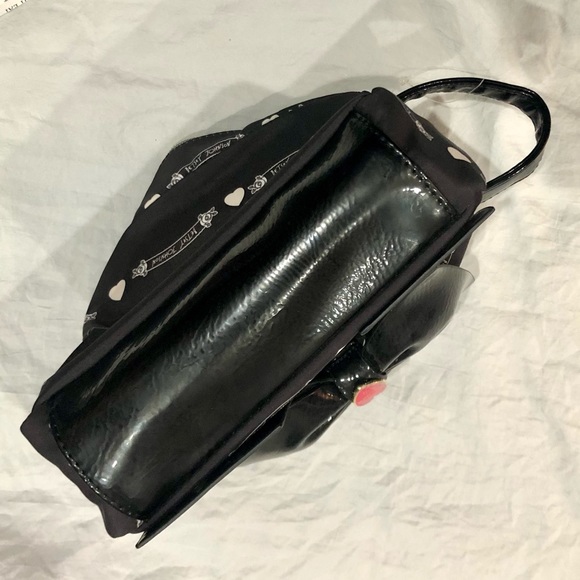 🛍️BETSEY JOHNSON Banners/Roses Cosmetic/Toiletry Travel Bg size8x7 NWTag holder - Picture 15 of 15